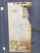 Square D QOC20 125 Amp 20 Space 120/240V Door Only 18 1/2" x 12 5/8" - Flawed