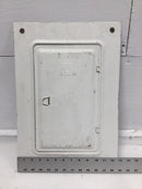 Square D QOC20 125 Amp 20 Space 120/240V Door Only 18 1/2" x 12 5/8" - Flawed