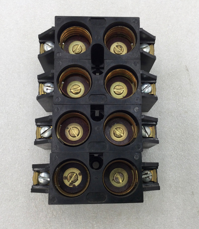 Walker 30 Amp 8-Pole 240V Fuse Block Assembly