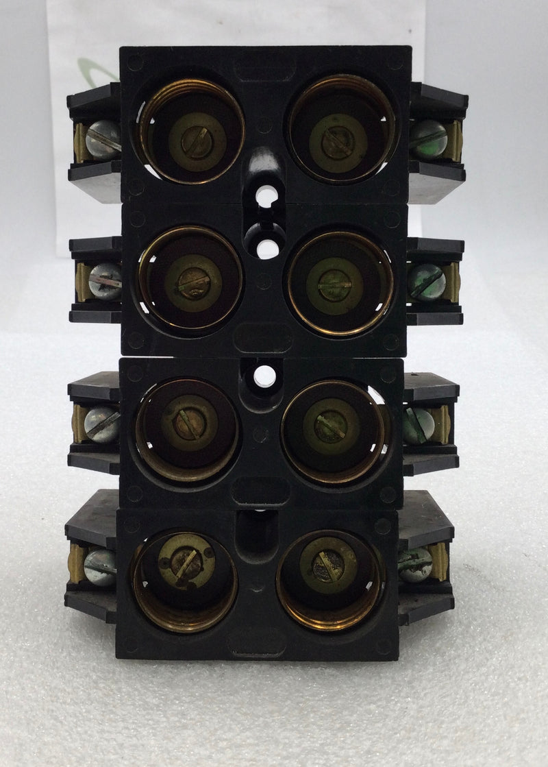 Walker 30 Amp 8-Pole 240V Fuse Block Assembly