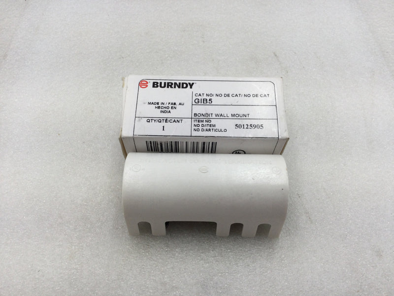 Burndy Bondit GIB5 Wall Mount Intersystem Bonding Terminal for #2 AWG - #6 AWG Wire