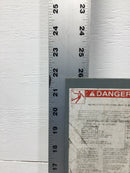 Square D Q2-2200NRB 200 Amp 120/240V Enclosure Dead Front Only 21 3/4" x 7 3/8"