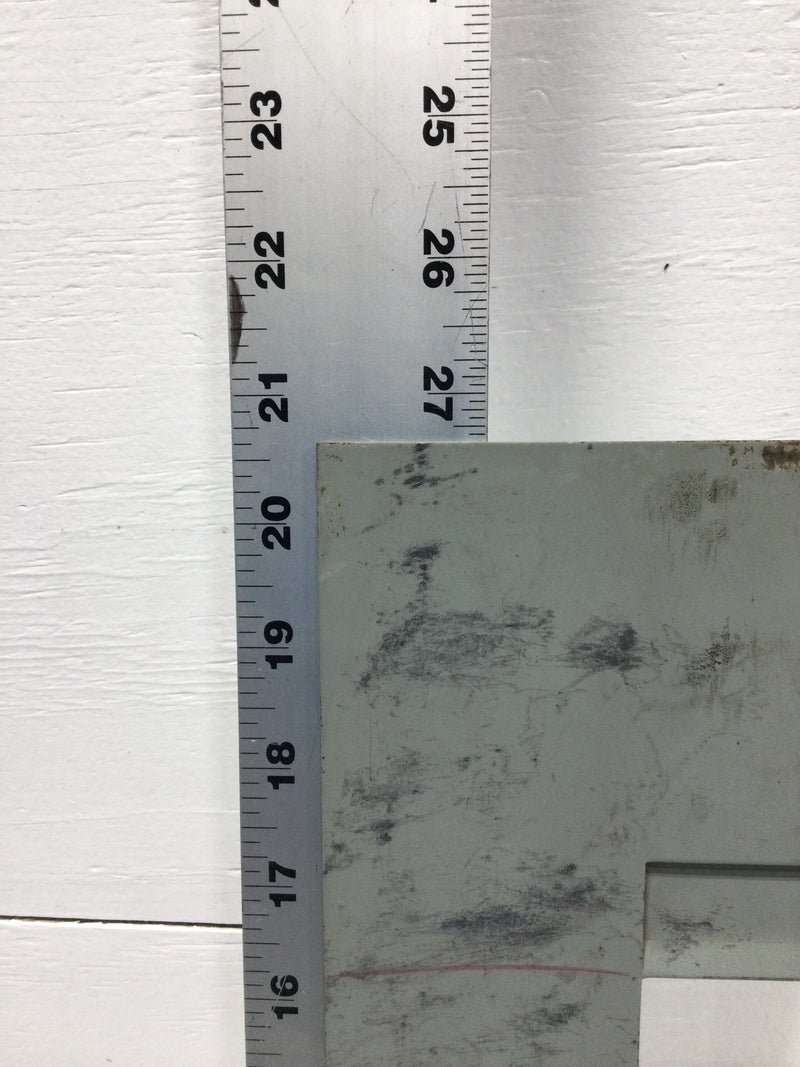 14 Space 120/240V Dead Front Only w/Main 20 3/4" x 6 3/4"