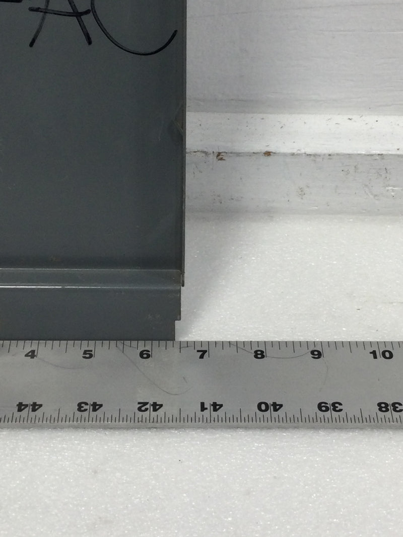 16 Space 120/240V Dead Front Only 24 3/4" x 6 1/2"