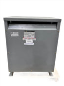 Square D 75T3HB 75KVA 480 HV 208Y/120V 3 Phase 34749-17212-085 Insulated Transformer