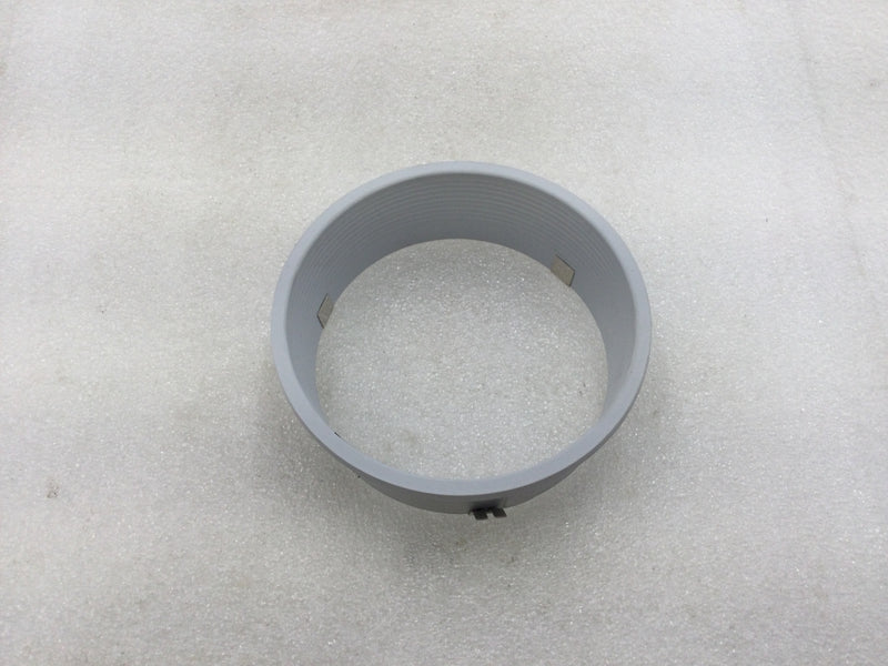 Lot of 2 White 4" Recessed Light Trim Ring with Fastening Clips