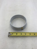 Lot of 2 White 4" Recessed Light Trim Ring with Fastening Clips