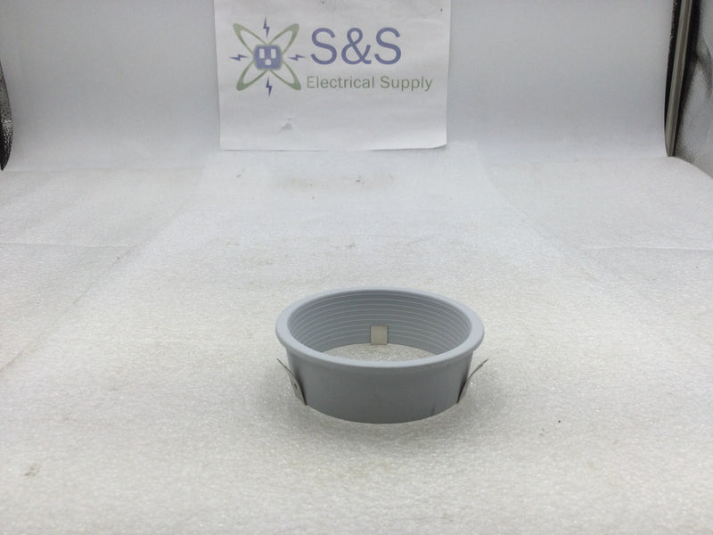 Lot of 9 White 3" Recessed Light Trim Ring with Fastening Clips