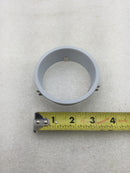 Lot of 9 White 3" Recessed Light Trim Ring with Fastening Clips