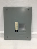 General Electric TL412C 60 Amp 8 Space 120/240V Dead Front Only 10 3/8" x 8 5/8"