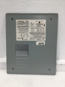 General Electric TL412C 60 Amp 8 Space 120/240V Dead Front Only 10 3/8" x 8 5/8"
