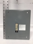 General Electric TL412C 60 Amp 8 Space 120/240V Dead Front Only 10 3/8" x 8 5/8"
