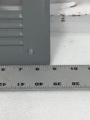 General Electric TL412C 60 Amp 8 Space 120/240V Dead Front Only 10 3/8" x 8 5/8"