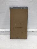 Nema 3R 120/240V Disconnect Enclosure Cover Only 9 3/4" x 5 3/8"