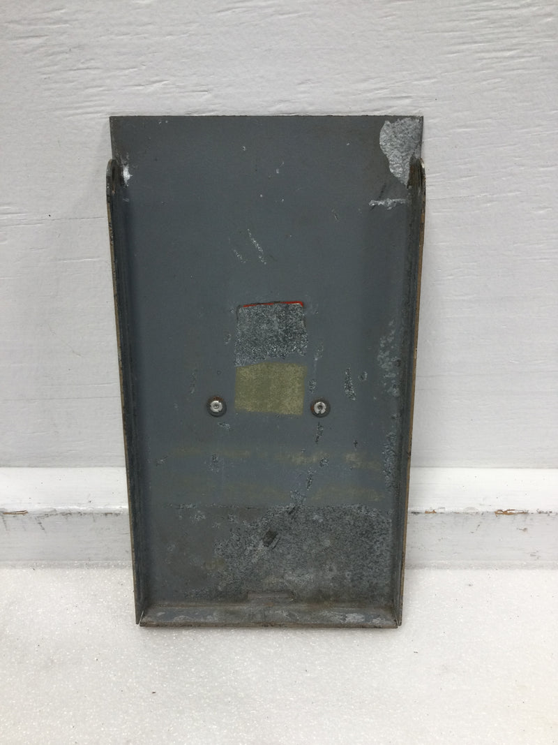 Nema 3R 120/240V Disconnect Enclosure Cover Only 9 3/4" x 5 3/8"