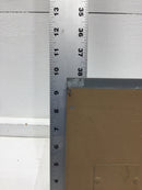 Nema 3R 120/240V Disconnect Enclosure Cover Only 9 3/4" x 5 3/8"