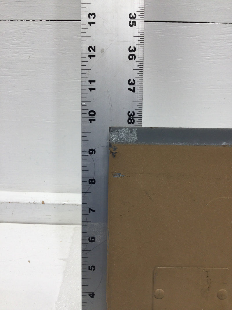 Nema 3R 120/240V Disconnect Enclosure Cover Only 9 3/4" x 5 3/8"