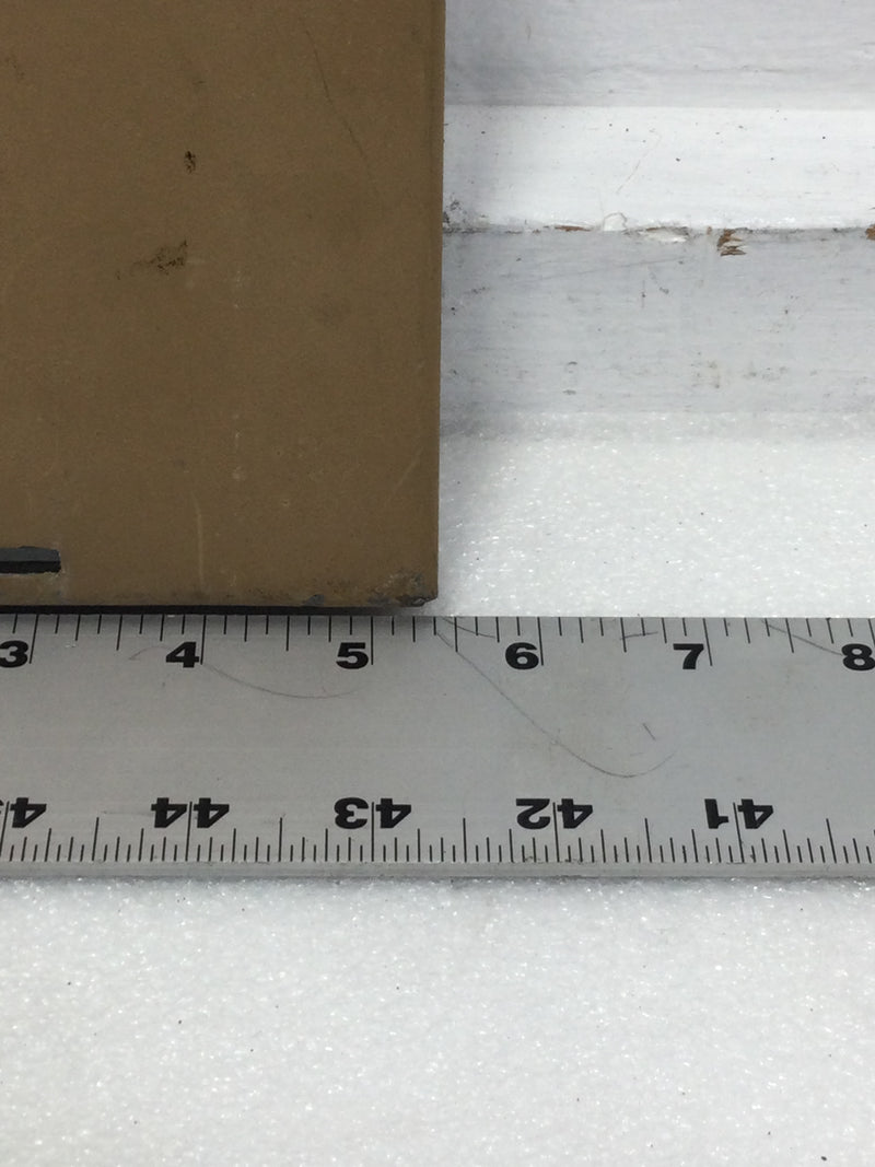 Nema 3R 120/240V Disconnect Enclosure Cover Only 9 3/4" x 5 3/8"