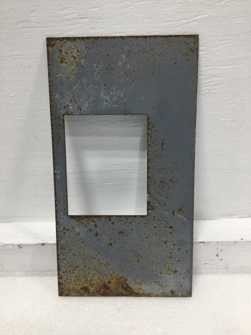 Nema 3R 120/240V Disconnect Enclosure Dead Front Only 9 1/2" x 5 1/8"