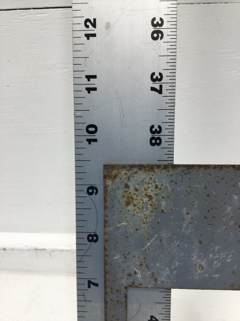 Nema 3R 120/240V Disconnect Enclosure Dead Front Only 9 1/2" x 5 1/8"