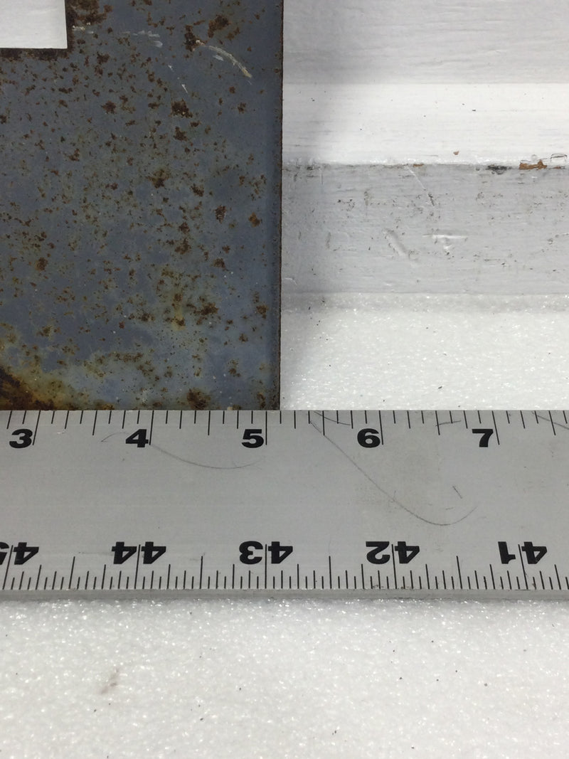 Nema 3R 120/240V Disconnect Enclosure Dead Front Only 9 1/2" x 5 1/8"