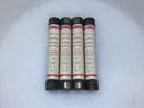 Shawmut/Tri-Onic TRS-4 4 Amp 600V Time-Delay Class K5 Fuse - Lot of 4