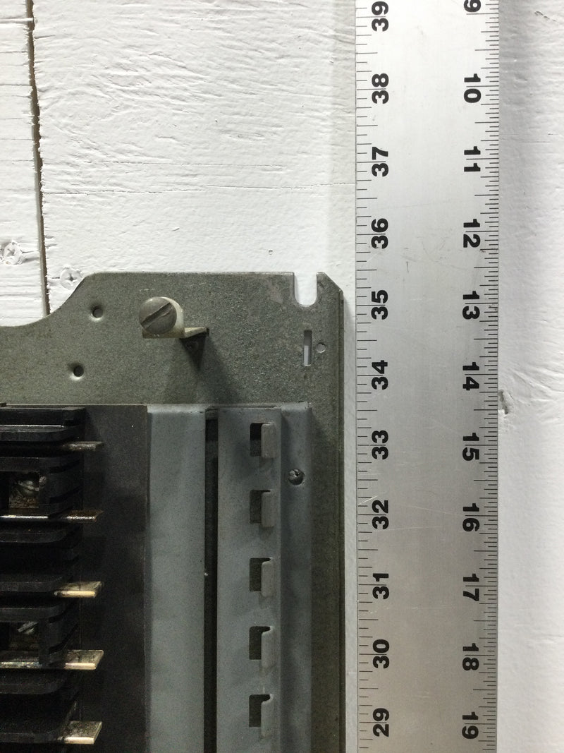 Walker 200 Amp 20/40 Circuit w/Fuse Pull Out Main Disconnect Guts Only 11" x 36"