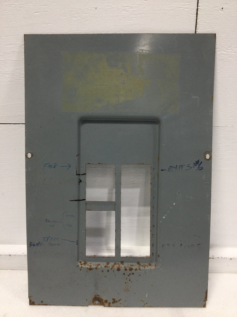 20 Space 120/240V Dead Front Panel Only 20 3/4" x 14"