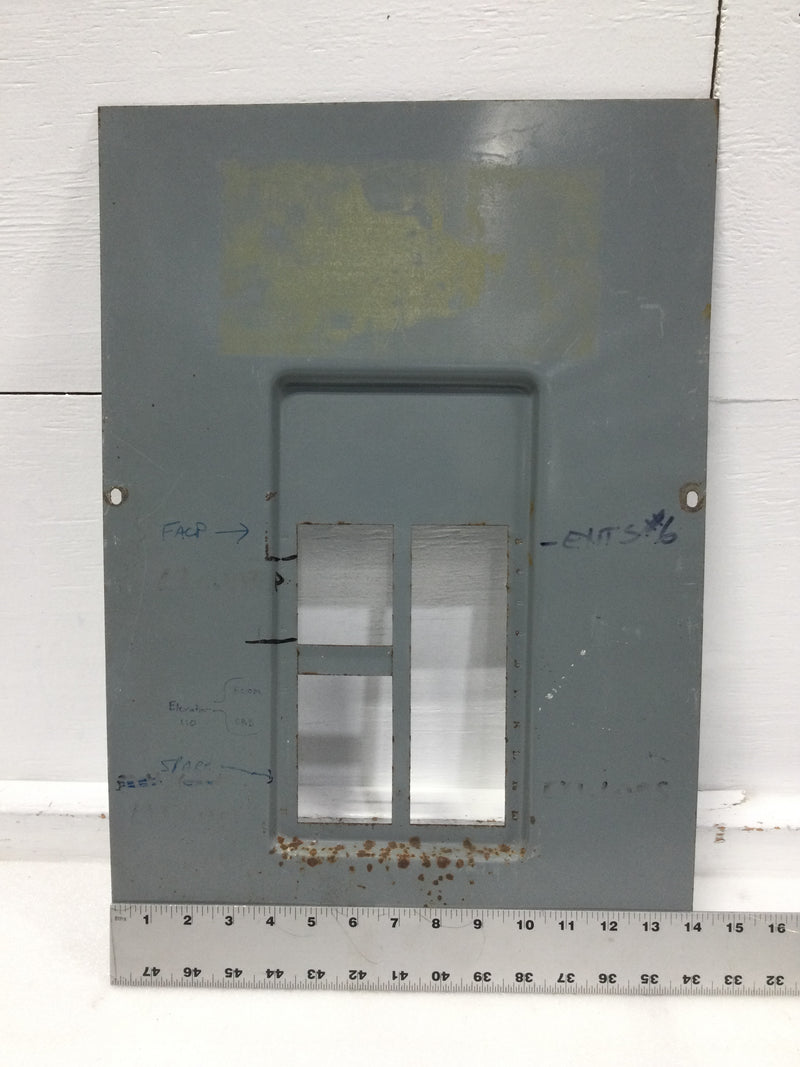 20 Space 120/240V Dead Front Panel Only 20 3/4" x 14"