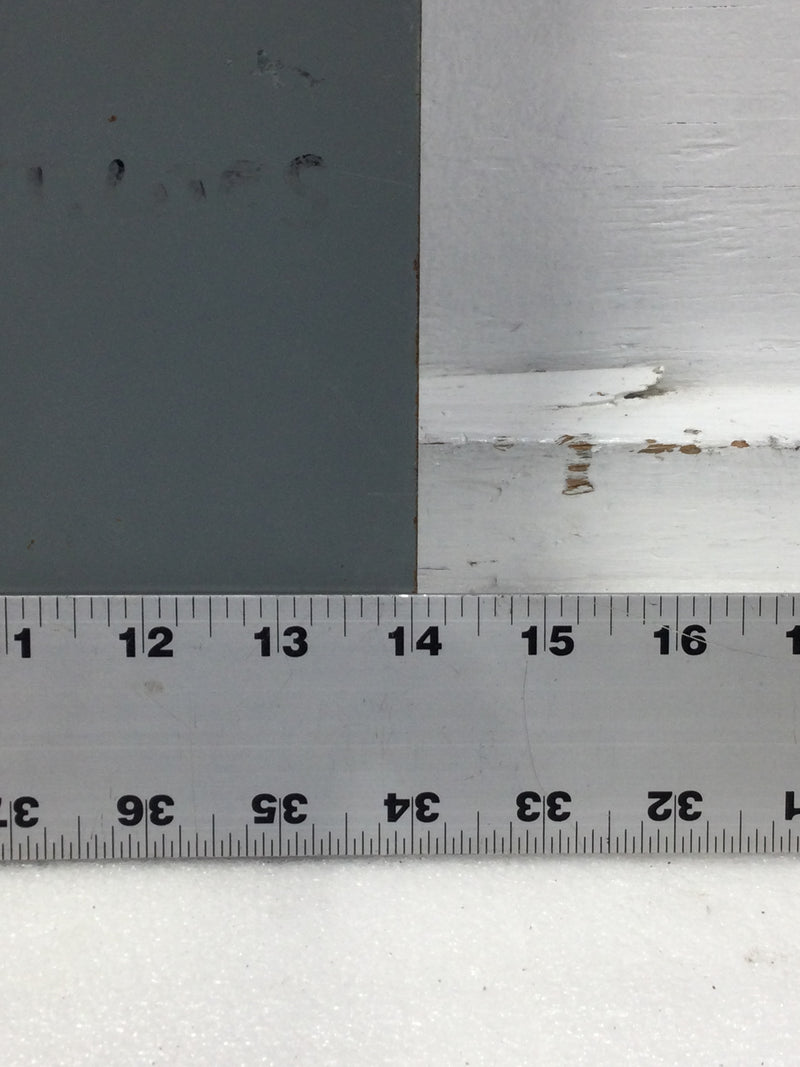 20 Space 120/240V Dead Front Panel Only 20 3/4" x 14"