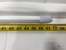 Commercial LED CLT99-17WT8FG-40-AB 4' 17 Watt Type A and B Dual Mode LED Tube with Ballast Bypass