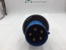 Hubbell 5100P9W 100 Amp 120/208V 3 Phase 4P5W Male Plug Pin & Sleeve Connector