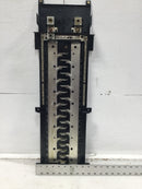 Square D HOMN40L200 200 Amp 40 Space 120/240 VAC Load Center Guts Only 9" X 28"