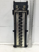 Square D HOMN40L200 200 Amp 40 Space 120/240 VAC Load Center Guts Only 9" X 28"