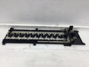 Square D HOMN40L200 200 Amp 40 Space 120/240 VAC Load Center Guts Only 9" X 28"