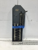 Square D QON20-40MG200 200 Amp 20 Space 120/240V Load Center Guts Only 6" x 21"