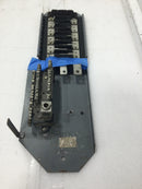 Square D QON20-40MG200 200 Amp 20 Space 120/240V Load Center Guts Only 6" x 21"