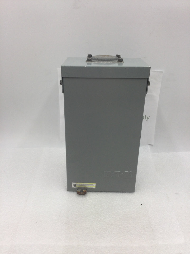 Eaton/Hot Spring 301755 6 Space 50 Amp GFCI Sub Panel Enclosure and Panelboard Only 6" X 12"