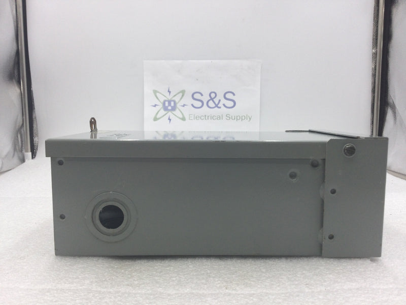 Eaton/Hot Spring 301755 6 Space 50 Amp GFCI Sub Panel Enclosure and Panelboard Only 6" X 12"