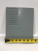 GE General Electric TL412R1P TL412RT1 Deadfront Only 9 1/8" x 7 1/4" 125 Amp 4 Space 8 Circuits