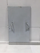 Siemens W44PAKU 28 1/4"x15 1/2"x1/2" Panelboard/Door Cover Only