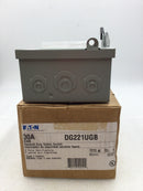 Eaton DG221UGB 30 Amp 240 VAC 2 Pole Non Fusible Disconnect Switch