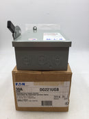 Eaton DG221UGB 30 Amp 240 VAC 2 Pole Non Fusible Disconnect Switch