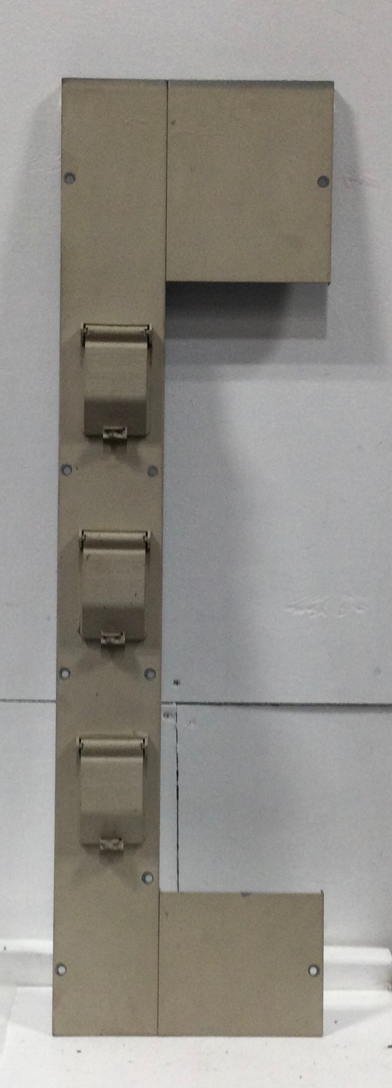 Square D MPR66-125 Meter-Pak Socket Panel Door/Cover Only 42"x 12"x 2"