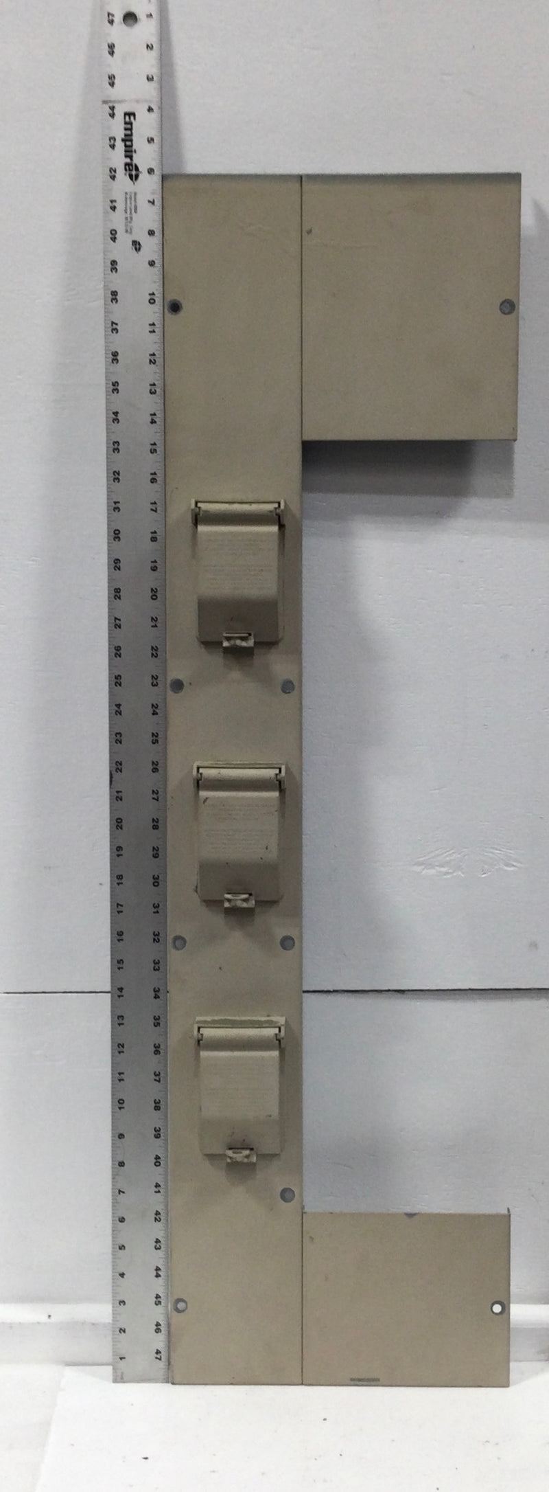 Square D MPR66-125 Meter-Pak Socket Panel Door/Cover Only 42"x 12"x 2"