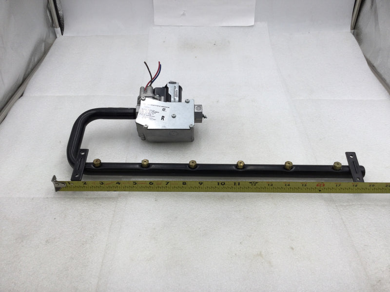 White Rodgers Gemini 36J54-201 Furnace Gas Valve D674541P01 with Manifold