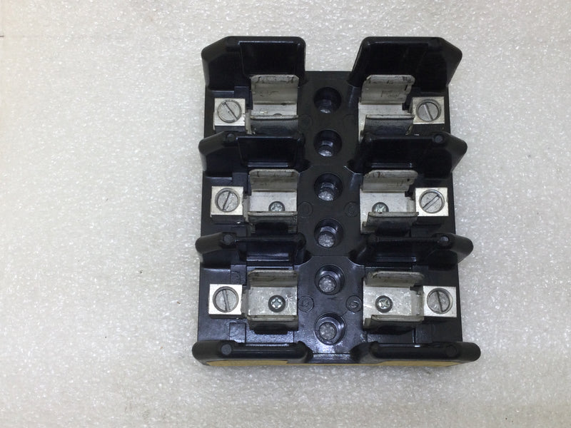 Bussman Cooper J60030-3CR 30 Amp 600V Fuseholder