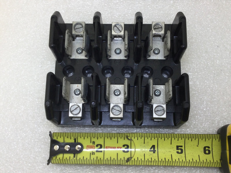 Bussman Cooper J60030-3CR 30 Amp 600V Fuseholder