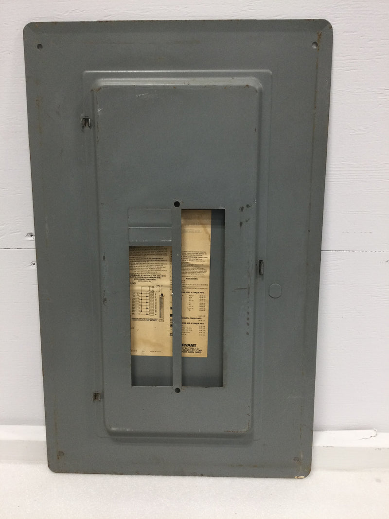 Bryant/Westinghouse B16-30 AFNG, ASNG Type 1 Load Center Cover/Door Only 150 Amp 120/240V 25 1/4" x 15 5/8"