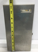 Low Voltage Power Control Console Cover/Door Only with Hinges 120V Max Rating 300W 11 3/8" x 6.5"